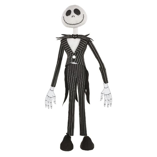 Picture of Amscan Tim Burtons The Nightmare Before Christmas Jack Skellington Standing Prop, 6inH x 12inW x 3inD, Black