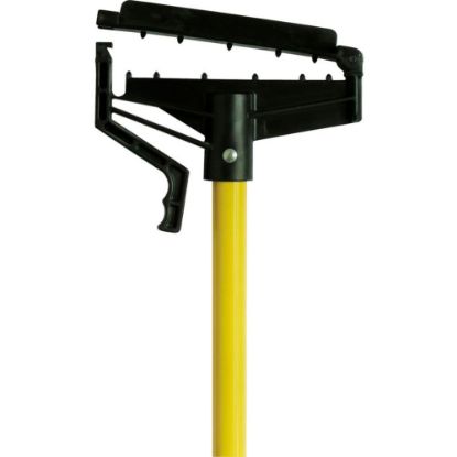 Picture of Ocedar Commercial Quick-Change Fiberglass Mop Sticks, 60in, Yellow, Case Of 6 Sticks