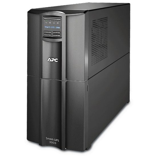 Picture of APC Smart-UPS 10-Outlet Tower With SmartConnect, 3,000VA/2,700 Watts, SMT3000C