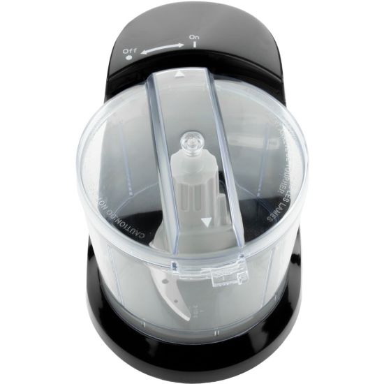 Picture of Brentwood MC-109BK 1.5 Cup Mini Food Chopper, Black - 1.5 Cup (Capacity) - 100 W - Black