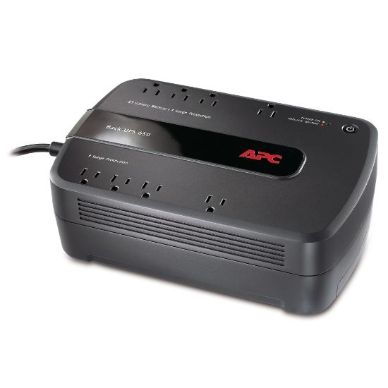 Picture of APC Back-UPS ES 650VA Battery Backup, Black