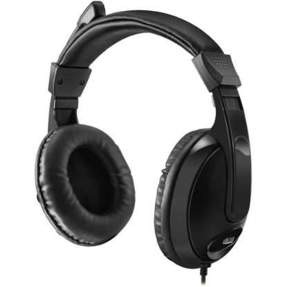 Picture of Adesso Xtream H5 - 3.5mm Stereo Headset with Microphone - Noise Cancelling - Wired- Lightweight - Works with Computer, Tablet and Smartphone. Ideal for Zoom, Microsoft Team, Skype, Webex, Google Meet