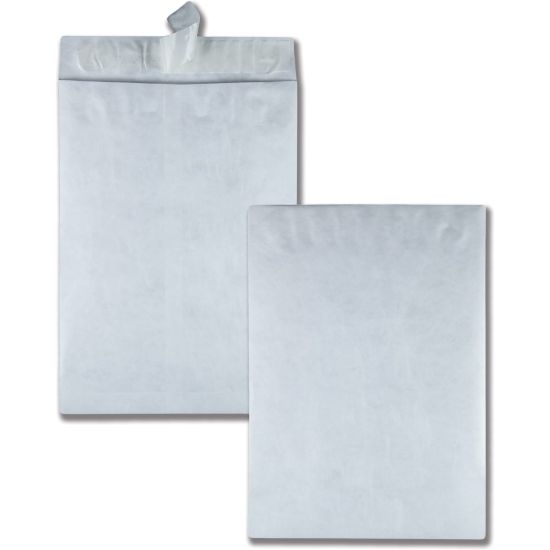 Picture of Quality Park Tyvek Open-End Jumbo Catalog Envelopes, 13in x 19in, White, Pack Of 25