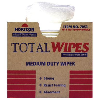 Picture of SKILCRAFT Wiping Heavy-Duty 4 Ply Towels, Box Of 150 (AbilityOne 7920-01-448-7053)