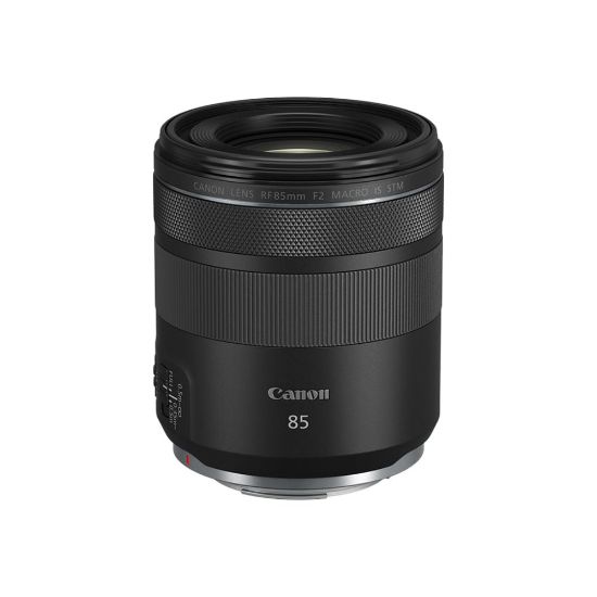 Picture of Canon - 85 mm - f/2 - Macro Fixed Lens for Canon RF - Designed for Digital Camera - 67 mm Attachment - 0.50x Magnification - Optical IS - 0.1in Length - 0.1in Diameter