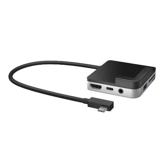 Picture of j5create JCD612 USB-C/HDMI Docking Station For Apple iPad Pro, Black/Silver