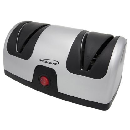 Picture of Brentwood Electric Knife Sharpener, 4-15/16in x 7-1/4in x 9-13/16in, Black