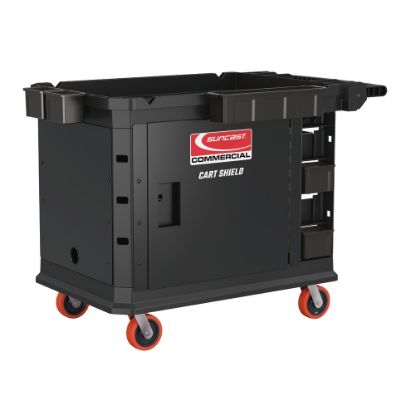 Picture of Suncast Commercial Utility Cart Shield, Black, PUCCS2645