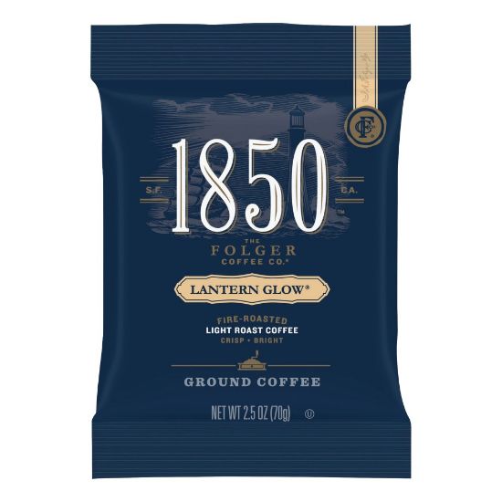 Picture of Folgers 1850 Coffee Fraction Single-Serve Packs, Lantern Glow Blend, Carton Of 24