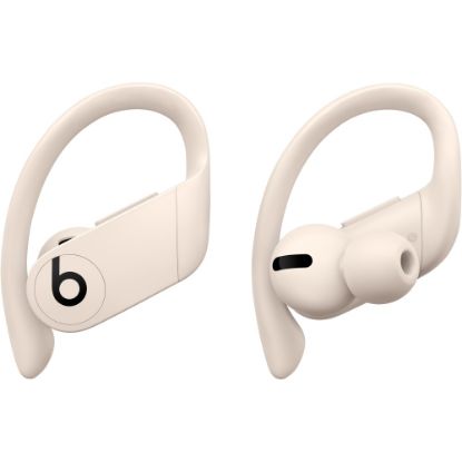 Picture of Beats by Dr. Dre Powerbeats Pro Totally Wireless Earphones - Stereo - Wireless - Bluetooth - Over-the-ear, Earbud - Binaural - In-ear - Ivory