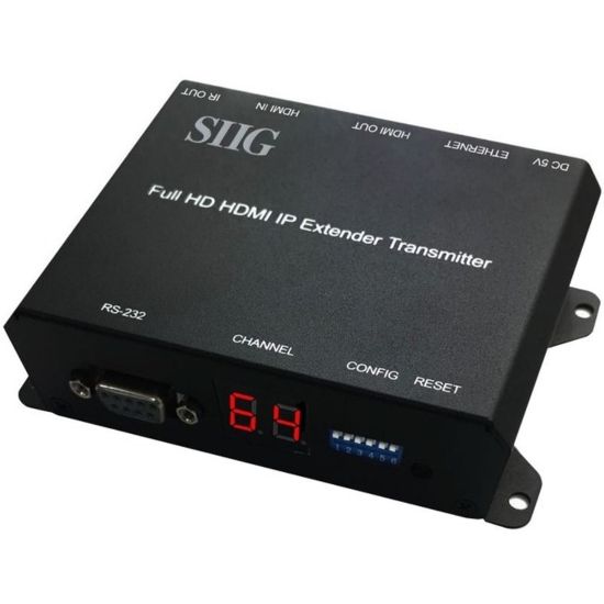 Picture of Full HD HDMI Extender over IP with PoE/RS-232 & IR Encoder