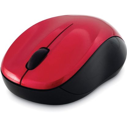 Picture of Verbatim Silent Wireless Blue LED Mouse For USB Type A, Red