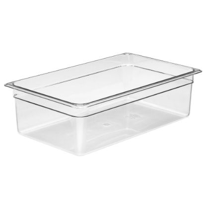 Picture of Cambro Camwear GN 1/1 Size 6in Food Pans, 6inH x 12-3/4inW x 20-7/8inD, Clear, Set Of 6 Pans