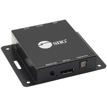 Picture of SIIG HDMI 2.0 to DisplayPort 1.2 Converter With Audio Extractor