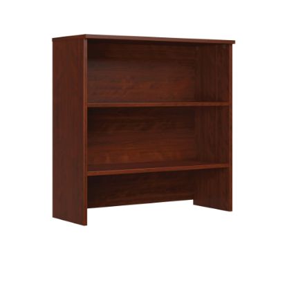 Picture of Sauder Affirm Bookcase Hutch, 36inH x 35-1/2inW x 14-1/2inD, Classic Cherry