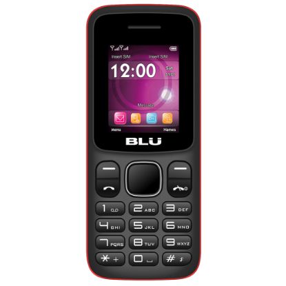 Picture of BLU Z4 Z190 Cell Phone, Red