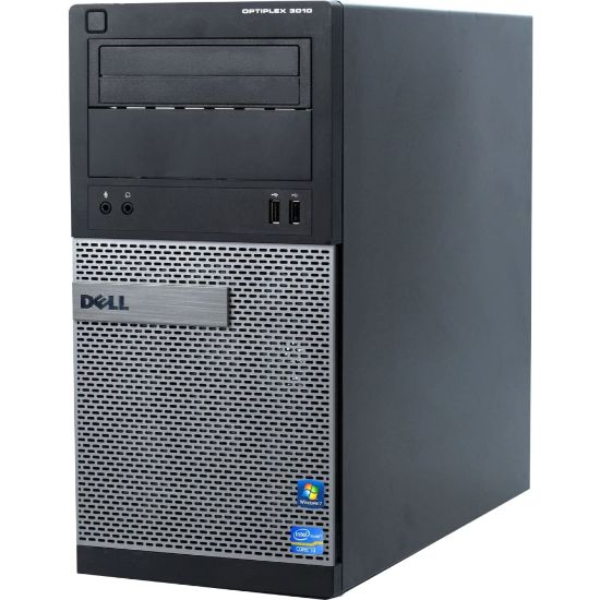 Picture of Dell Optiplex 3010 Tower Refurbished Desktop PC, Intel i7, 16GB Memory, 256GB Solid State Drive, Windows 10 Pro