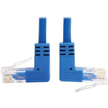 Picture of Tripp Lite N204-S05-BL-UD Cat.6 UTP Patch Network Cable -First End: 1 x RJ-45 Male Network - Second End: 1 x RJ-45 Male Network - 1 Gbit/s - Patch Cable - Gold Plated Contact - 28 AWG - Blue