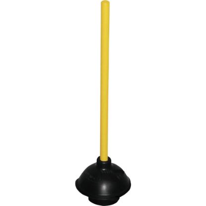 Picture of Boardwalk Toilet Plungers, 18in, Black, Carton Of 6 Plungers