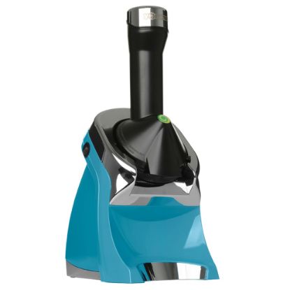 Picture of Edgecraft Yonanas Deluxe Non-Dairy Frozen Fruit Soft Serve Dessert Maker, 10-1/4in x 15-5/8in x 6-1/2in, Teal