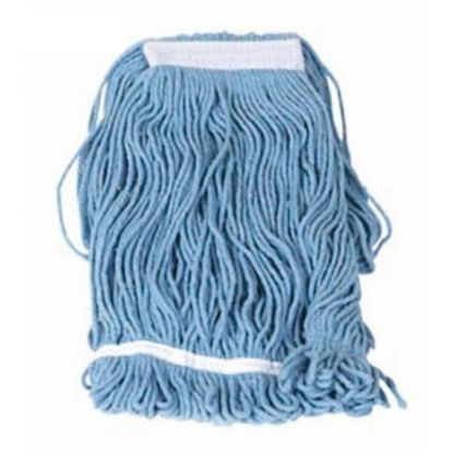 Picture of Winco Looped-End Mop Head, 32 Oz, Blue