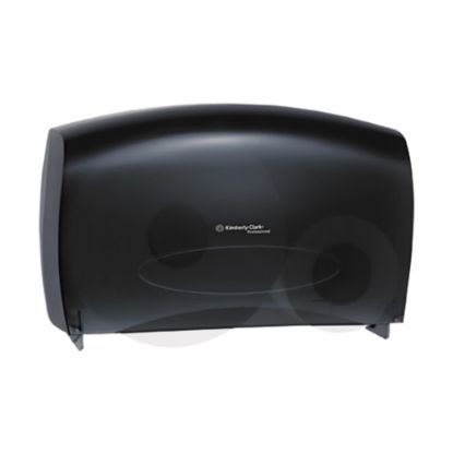 Picture of Kimberly-Clark Professional Plastic Jumbo-Roll Toilet Paper Dispenser, Smoke