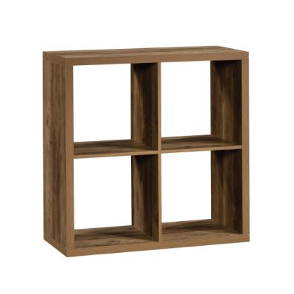 Picture of Sauder Select 30inH 4-Cube Storage Bookcase, Rural Pine