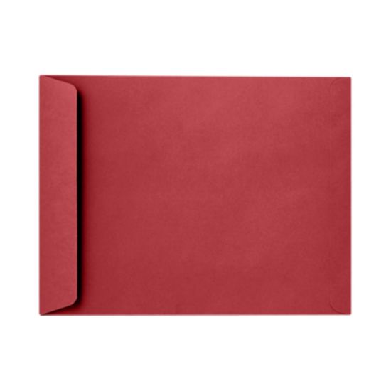 Picture of LUX Open-End Envelopes, 6in x 9in, Peel & Press Closure, Ruby Red, Pack Of 1,000