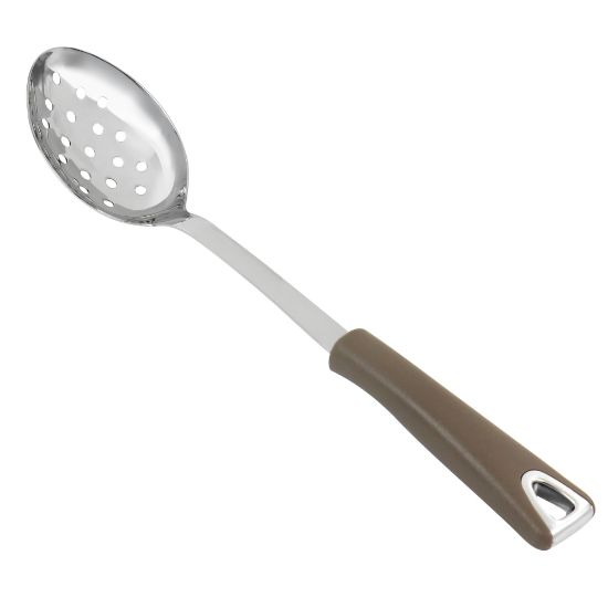 Picture of Martha Stewart Stainless Steel Slotted Spoon, Silver