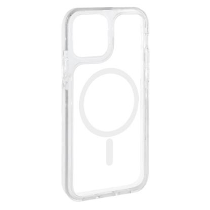 Picture of iHome Magnetic Clear Velo Case For iPhone 12 Pro Max, White, 2IHPC0829W1L2