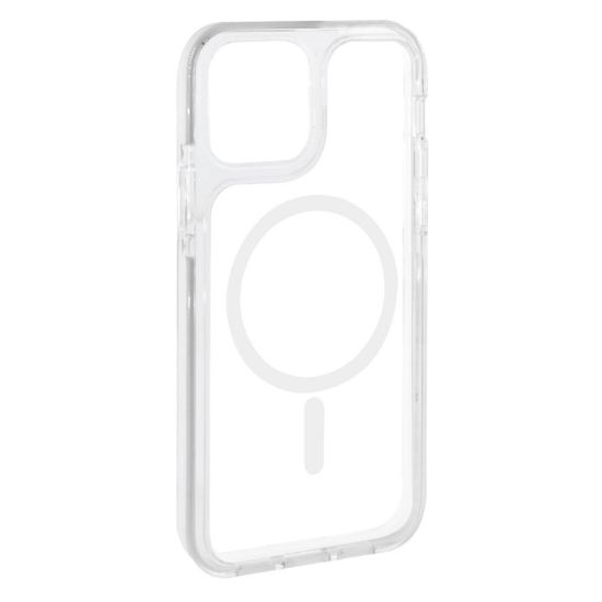 Picture of iHome Magnetic Clear Velo Case For iPhone 12 Pro Max, White, 2IHPC0829W1L2