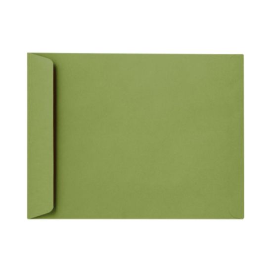 Picture of LUX #6 1/2 Open-End Envelopes, Peel & Press Closure, Avocado Green, Pack Of 1,000