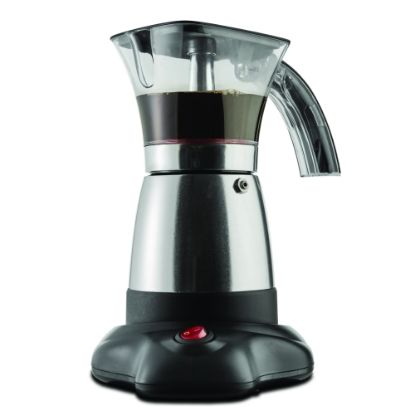 Picture of Brentwood Moka 1.25-Cup Espresso Maker, Stainless Steel