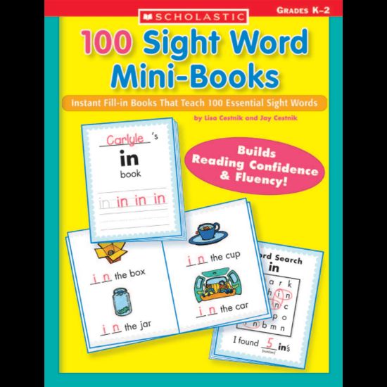 Picture of Scholastic 100 Sight Word Mini-Books