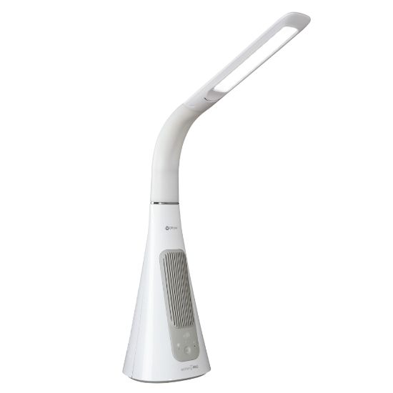 Picture of OttLite Wellness Series SanitizingPro LED Desk Lamp And UV Air Purifier, 25inH, White