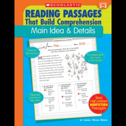 Picture of Scholastic Comprehension - Main Idea - Grades 2-3