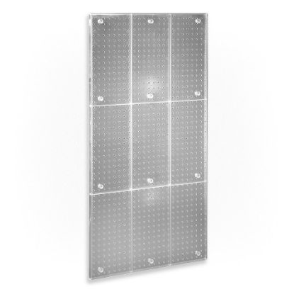 Picture of Azar Displays Pegboard Wall Panel, 24in x 48in, Clear