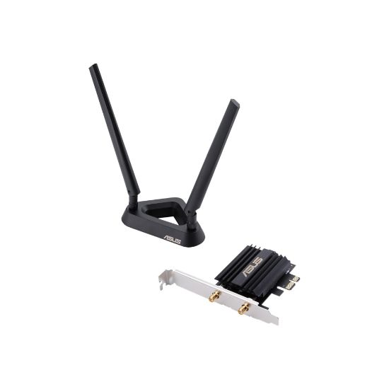 Picture of ASUS PCE-AX58BT - Network adapter - PCIe - 802.11a, 802.11b/g/n, Bluetooth 5.0, 802.11ax