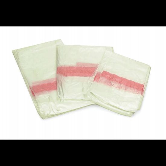 Picture of Medline Sani-Melt Water-Soluble Hamper Liners, 28in x 39in, Clear, Case Of 100