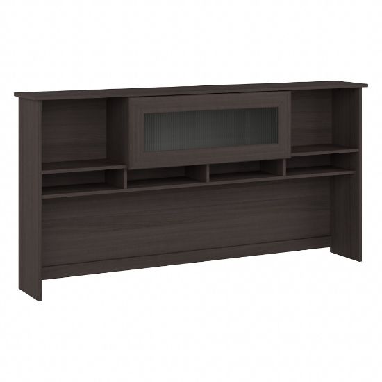 Picture of Bush Furniture Cabot 72inW Desk Hutch, Heather Gray, Standard Delivery