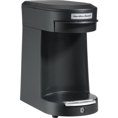 Picture of Hamilton Beach Commercial Single-serve Coffee Maker - 500 W - 8 fl oz - 1 Cup(s) - Single-serve - Black