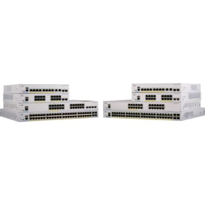 Picture of Cisco Catalyst 1000-24T-4X-L Switch - 24 Ports - Manageable - 2 Layer Supported - Modular - Twisted Pair, Optical Fiber - 1U High - Rack-mountable - Lifetime Limited Warranty