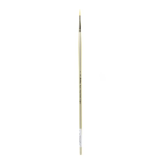 Picture of Winsor & Newton Artisan Series Paint Brush, Size 4, Round Bristle, Synthetic, Silver