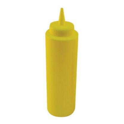 Picture of Winco Squeeze Bottle, 12 Oz, Yellow