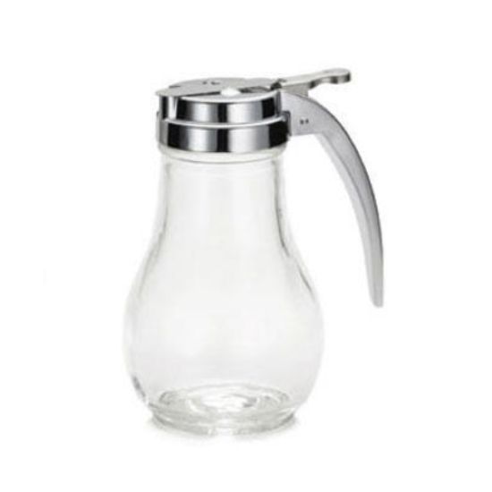 Picture of Tablecraft Glass Teardrop Syrup Dispenser, 14 Oz