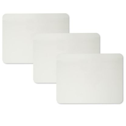 Picture of Charles Leonard Magnetic 2-Sided Dry-Erase Boards, 9in x 12in, White, Pack Of 3 Boards