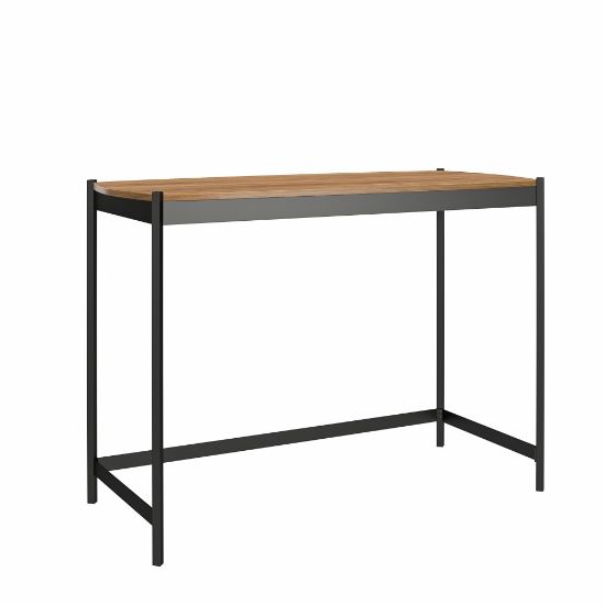 Picture of Ameriwood Home Tallulah 42inW Computer Desk, Walnut/Gray