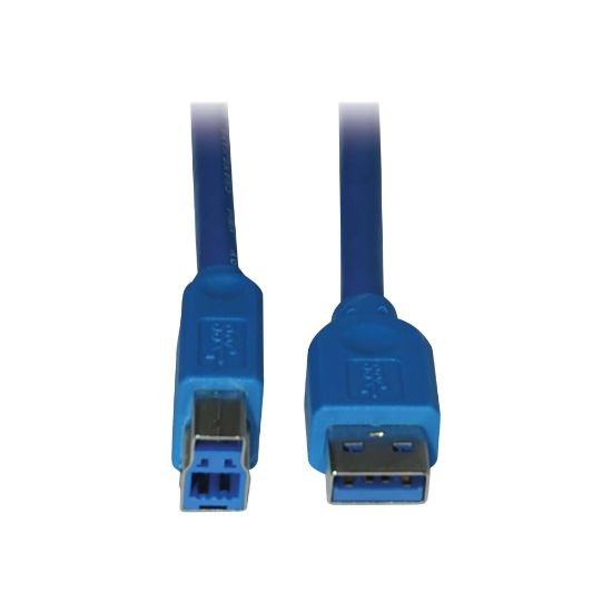 Picture of Tripp Lite U322-015 SuperSpeed USB 3.0 Cable, 15ft, Blue