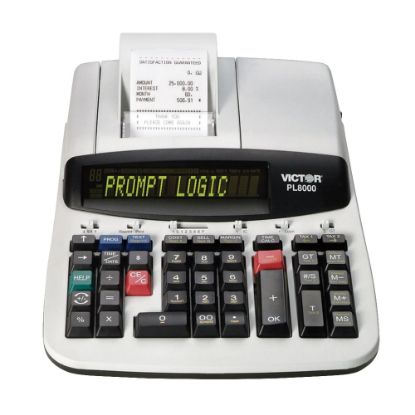 Picture of Victor PL8000 Heavy-Duty Commercial Thermal Printing Calculator With Prompt Logic