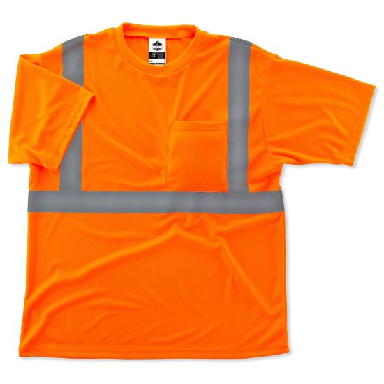 Picture of Ergodyne GloWear 8289 Type R Class 2 T-Shirt, X-Small, Orange